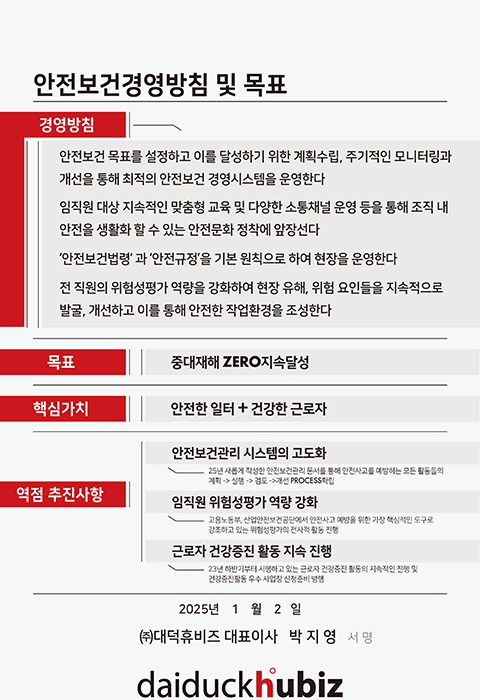 �������� �濵��ħ �� ��ǥ